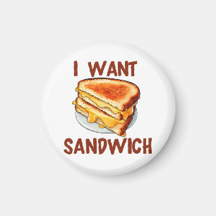 Imã Eu Quero Sanduíche