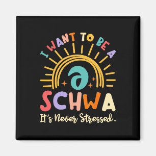 Imã Eu Quero Ser Um Schwa Nunca É Estressado Ciência O