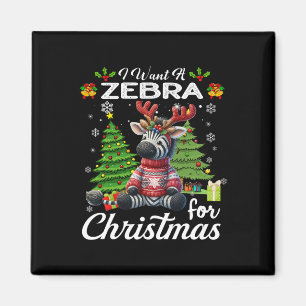Imã Eu Quero Um Zebra Para Os Presentes De Natal