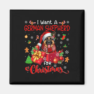 Imã Eu Quero Uma German shepherd Para Papais noeis De