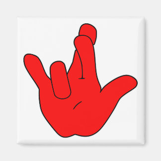 Imã Eu realmente te amo ASL ©WhiteTigerLLC.Com