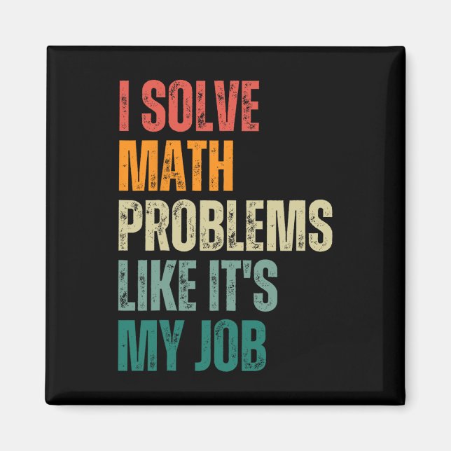 Imã Eu Resolvo Problemas de Matemática Como Se Fosse M (Frente)