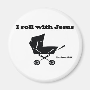 Imã Eu rolo com Jesus