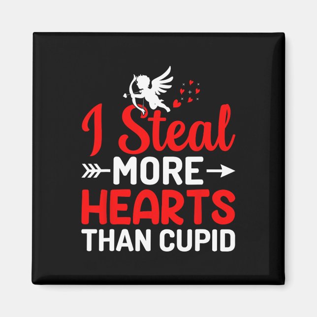 Imã Eu Roubo Mais Corações do que Cupido  (Frente)