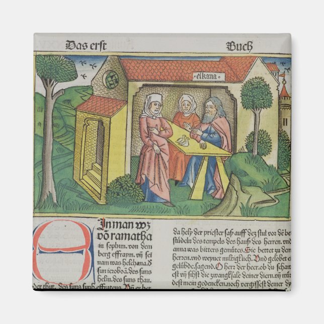 Imã Eu Samuel 1:8 Elkanah conforta Hannah, do 'Nu (Frente)