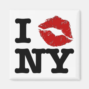 Imã Eu "smooch" ímãs de New York
