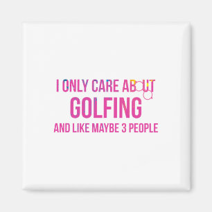 Imã Eu Só Me Preocupo Com O Humor De Golfe