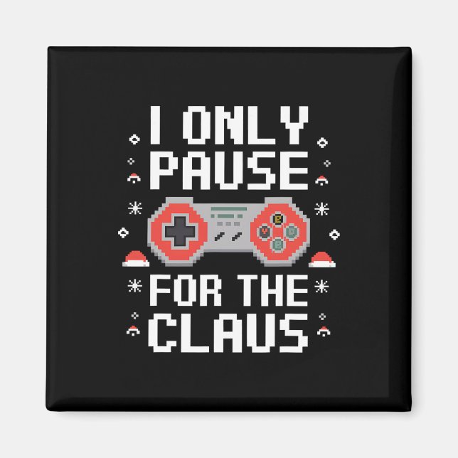 Imã Eu Só Pauso Para O Cristo De Vídeo Retroativo Do C (Frente)