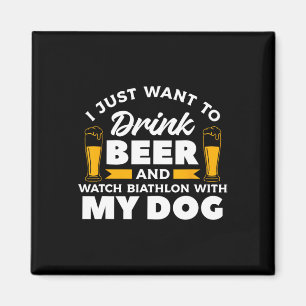 Imã Eu Só Quero Beber Cerveja E Ver Biatlo Com