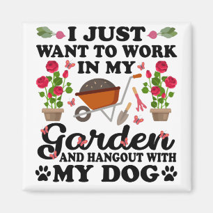 Imã Eu Só Quero Trabalhar No Meu Jardim E Ficar Com E