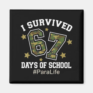 Imã Eu Sobrevivi 67 Dias De Camuflagem Escolar 6 7 Mem