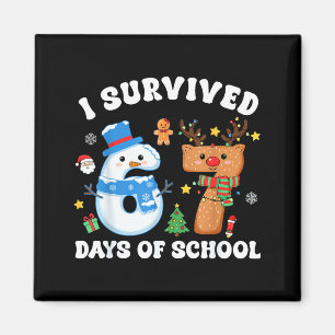Imã Eu Sobrevivi 67 Dias De Escola Piada Meme Seis Set