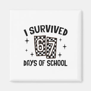 Imã Eu Sobrevivi 67 Dias De Escola Seis Sete Meme Prof
