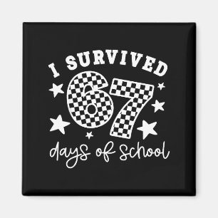 Imã Eu Sobrevivi 6-7 Dias De Escola Meme Divertido Pro