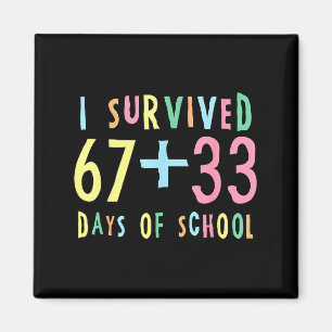 Imã Eu Sobrevivi a 67 + 33 Dias de Escola Matemática d