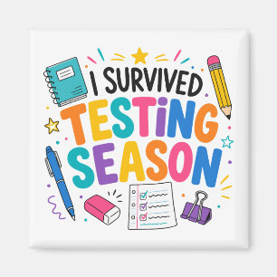 Imã Eu Sobrevivi à Temporada de Testes Humor Escolar