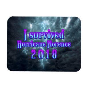 Ímã Eu sobrevivi ao furacão Florence