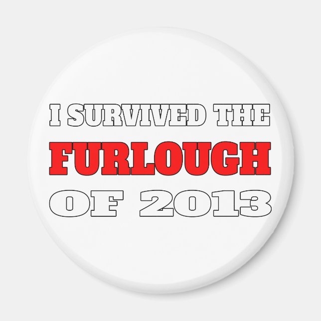 Imã Eu sobrevivi ao Furlough de 2013 (Frente)