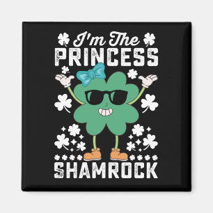 Imã Eu Sou A Princesa Shamrock Dia De São Patrício Irl