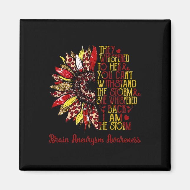 Imã Eu sou a tempestade "A Guerra do Aneurismo do Cére (Frente)