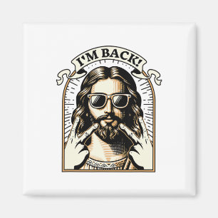 Imã Eu sou Ck Jesus Cristo - Divertido Dia de Páscoa C