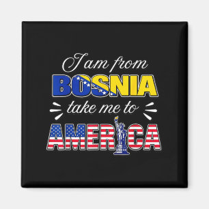 Imã Eu sou da Bósnia leve-me para a América