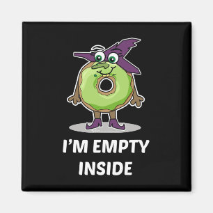 Imã Eu sou Dentro vazio, Design de Rosquinha de Hallow