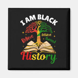 Imã Eu Sou História Negra Celebrando Orgulho da Cultur