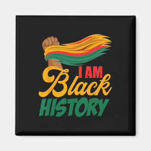 Imã Eu Sou História Negra Cores Africanas Mês da Histó