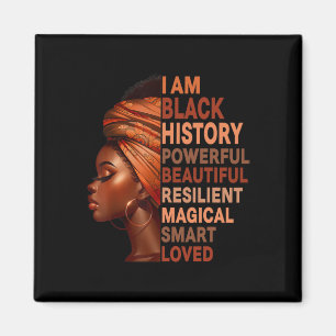 Imã Eu Sou História Negra Mulheres Poderosas Meninas H