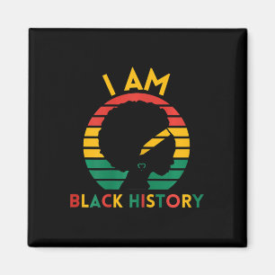 Imã Eu Sou História Negra - Roupas do Mês da História