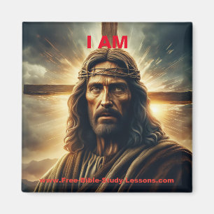 Imã Eu sou Jesus Magnet