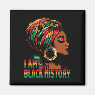 Imã Eu Sou Mês da História Negra Afro-Americano Junete