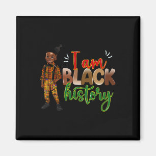 Imã Eu Sou Mês da História Negra Kente Afro Africano N