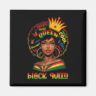 Imã Eu Sou Mês da História Negra Mulheres Meninas Afro