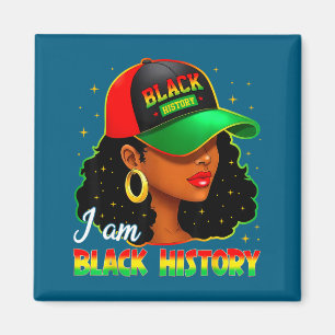 Imã Eu sou mulher negra menina mês da história negra
