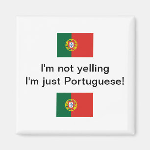 Imã "Eu sou não gritando mim sou apenas português!"