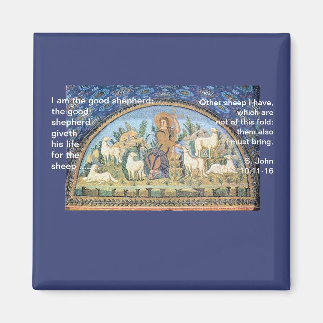 Imã Eu sou o bom pastor - Magnet (Frente)