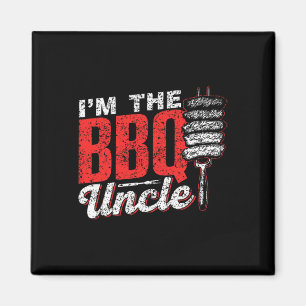 Imã Eu sou o Churrasco Tio Carne Barbecue Grill Grill