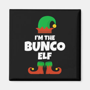 Imã Eu Sou O Elfo Bunco Família Pijama Natal Divertido