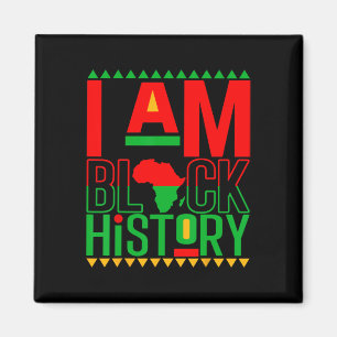 Imã Eu Sou O Mês Da História Negra Afro-Americano Para