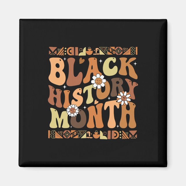 Imã Eu Sou o Mês da História Negra Orgulho Afro-Americ (Frente)