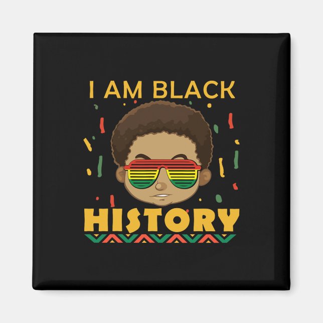 Imã Eu sou o Mês da História Negra Para Crianças  (Frente)