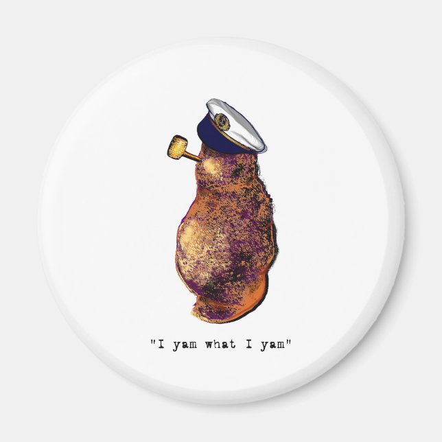 Imã Eu sou o que eu sou leve (Frente)