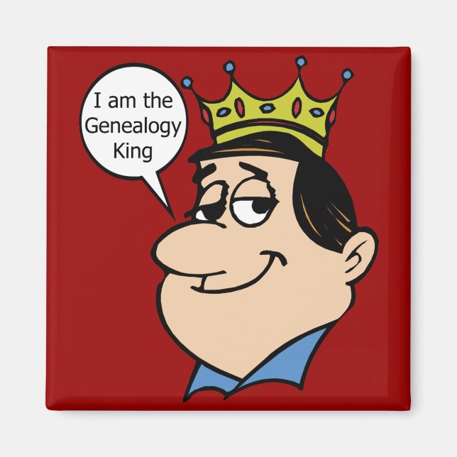 Imã Eu Sou O Rei Da Genealogia (Frente)