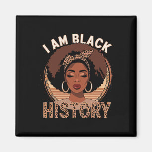Imã Eu Sou Orgulhosa História Negra Rainha Afro Educad