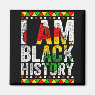 Imã Eu Sou Presente da História Negra Orgulho Negro Am