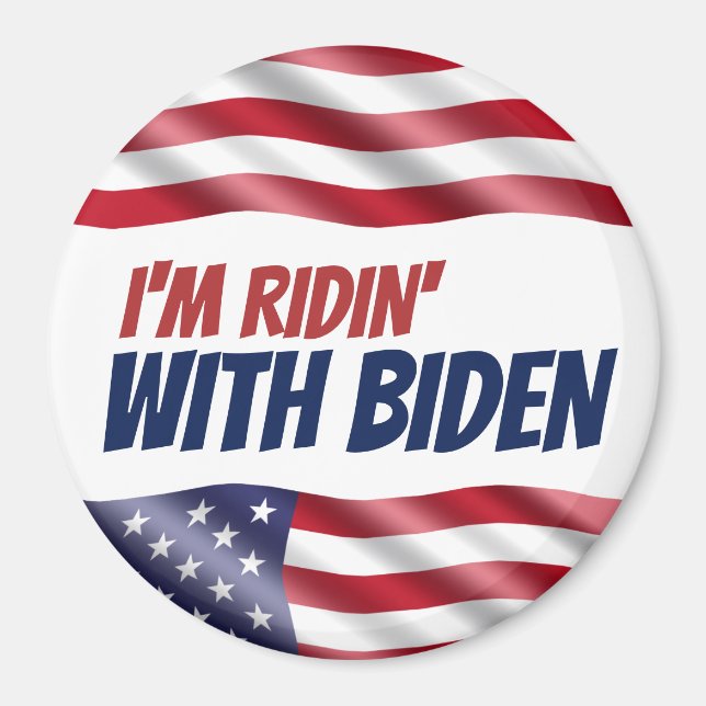 Imã Eu sou Ridin com a Eleição dos Democratas Biden 20 (Frente)
