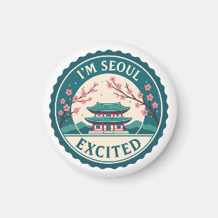 Imã Eu sou Seoul Excitado Coreia
