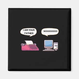 Imã Eu Sou Seu Pai Computador Divertido Jogador Geekt 